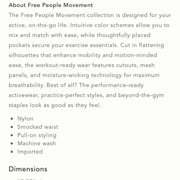 Free People Movement The Way Home Short - Picture 5 of 6